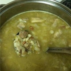 Posole (Mexican soup with pork and hominy)