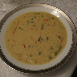 Very Creamy Vegetable Chowder a la Moosewood