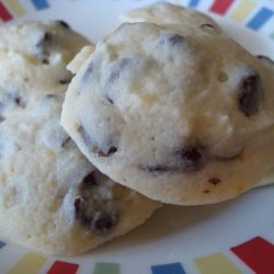 Orange Cream Cheese Chocolate Chip Cookies