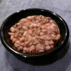 Ground Turkey and White Bean Chili