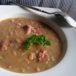 Chunky Navy Bean Soup