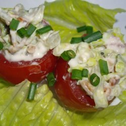 Bacon and Lettuce Stuffed Cherry Tomatoes