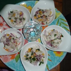 Simple Peruvian Ceviche