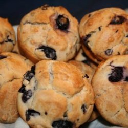 Cream Cheese-Blueberry Muffins