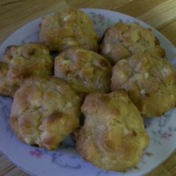 White Chocolate/Coconut/Macadamia Cookies