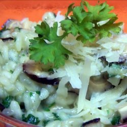 Garlic Mushroom Risotto