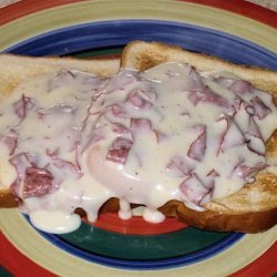 Creamed Chipped Beef on Toast