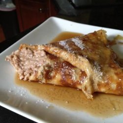 South Beach Diet Breakfast Crepes With Ricotta Cocoa Filling