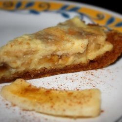 Fantastic Banana Cream Pie With Banana Graham Crust