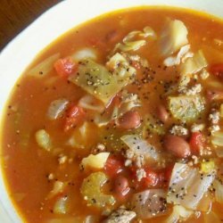 Cabbage and Beef Soup