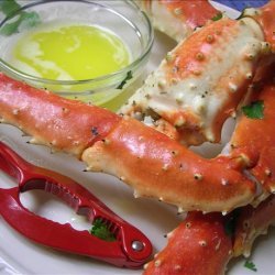 Steamed Snow Crab Legs