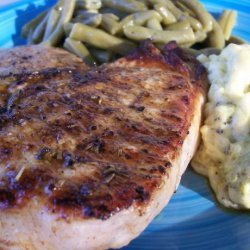 Sage and Rosemary Pork Chops