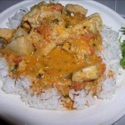 Chicken Curry With Cashews