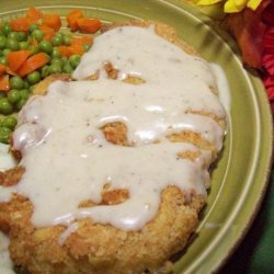 Chicken-Fried Steak  (Chicken With Creamy Gravy)