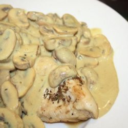 Chicken & Mushrooms With Creamy Dijon Sauce