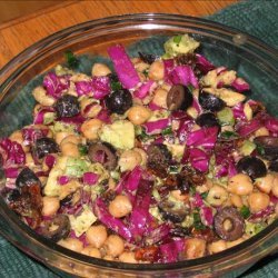 Chickpea, Avocado and Sun-Dried Tomato Salad