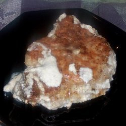 Pork Loin Chops With Garlic Sauce