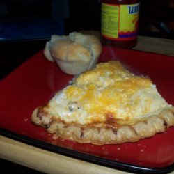 Cheddar Cheesy Meat Pie