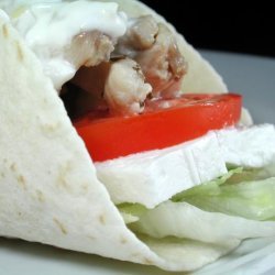 Chicken Souvlaki Wrap