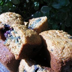 Yogurt Blueberry Bran Muffins