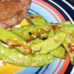 Sesame Snow Peas