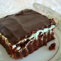 Mint Chocolate Brownies