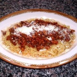 Ev's Greek Spaghetti Dinner