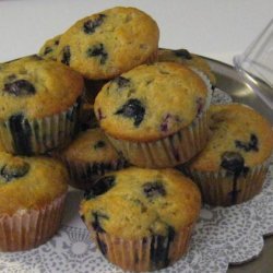 The Best Blueberry Banana Muffins