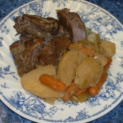 Savory Pot Roast a La Pressure Cooker