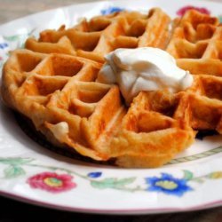 Gingerbread Waffles