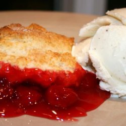 Quick Cherry Cobbler