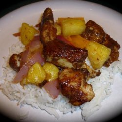 fresh pineapple chicken