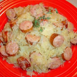 Sausage and Sauerkraut Pot