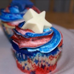 Patriotic 4th of July Cupcakes