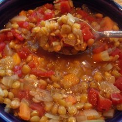 Lentil Soup (truly good and easy - eat your lentils!)