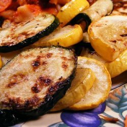 Marinated and Grilled Zucchini and Summer Squash