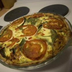 vegetable quiche