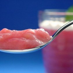 Norwegian Rhubarb Pudding