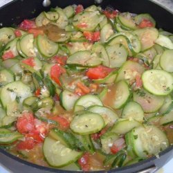 Italian Style Skillet Zucchini