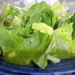 Romaine Lettuce Salad With Cilantro Dressing