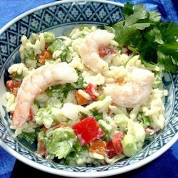 Orzo Shrimp Salad