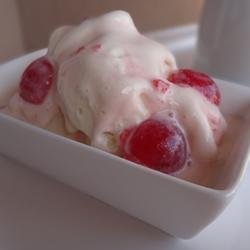 Vanilla Cherry Ice Cream