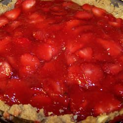 Fresh Strawberry Almond Pie