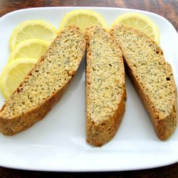 Lemon Poppy Seed Biscotti