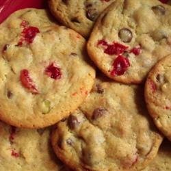 Spumoni Chocolate Chip Cookies