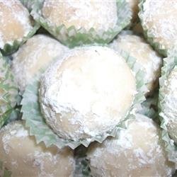 Cream Cheese Snowball Cookies