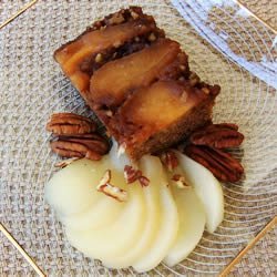 Gingerbread Pear Cake