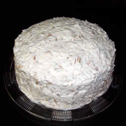 Banana Nut Coconut Cake