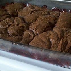 Cherry Chocolate Cobbler