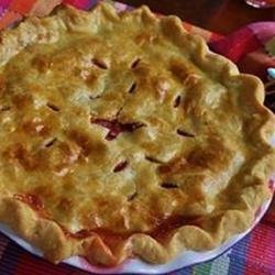 Favorite Strawberry Rhubarb Pie